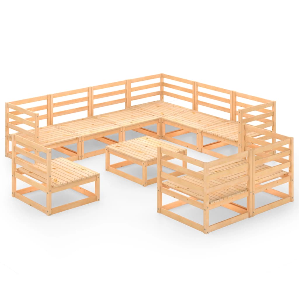 8720286469125_a_en_hd_1 vidaXL 10 Piece Garden Lounge Set Solid Pinewood - Image 2