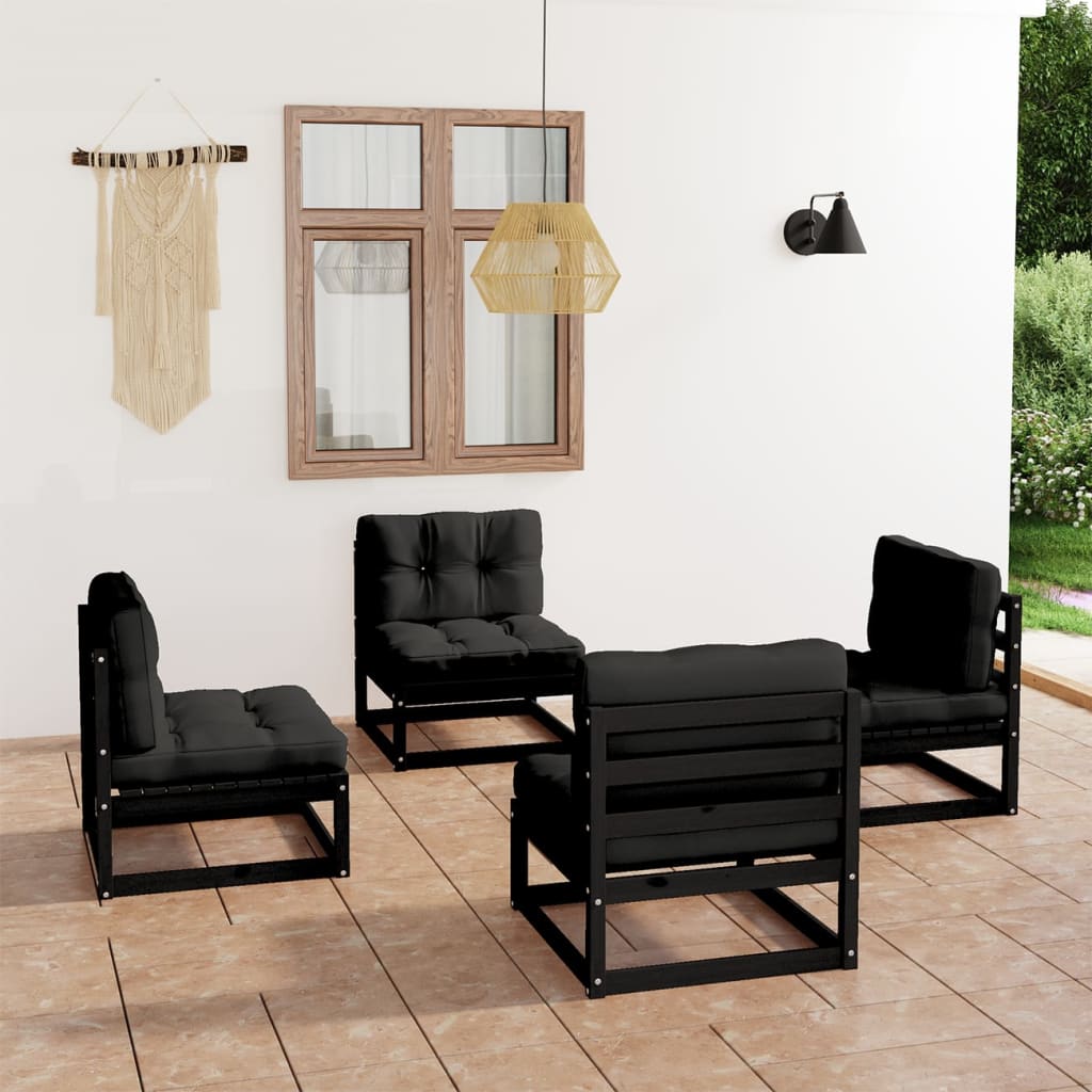 8720286474167_m_en_hd_1 vidaXL 4 Piece Garden Lounge Set with Cushions Solid Pinewood - Image 1