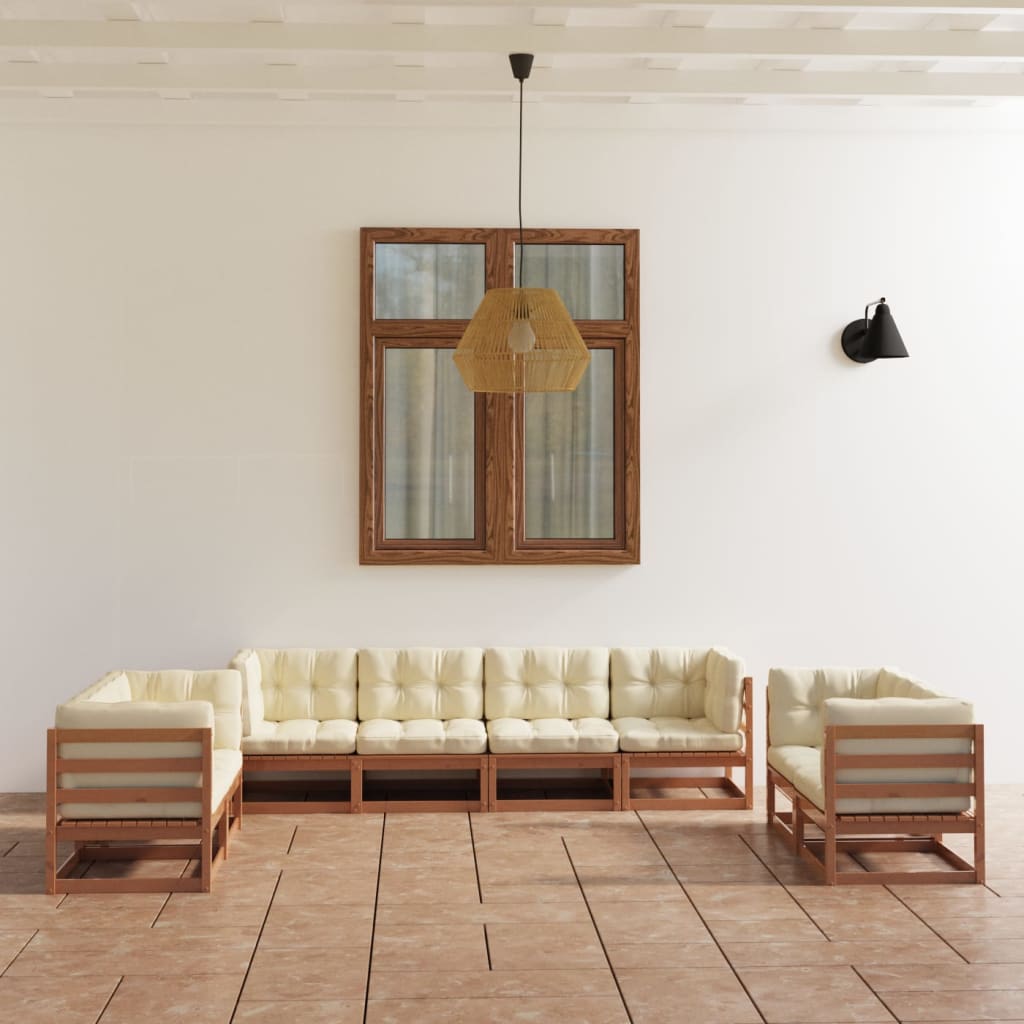 8720286476154_m_en_hd_1 vidaXL 8 Piece Garden Lounge Set with Cushions Solid Pinewood - Image 1