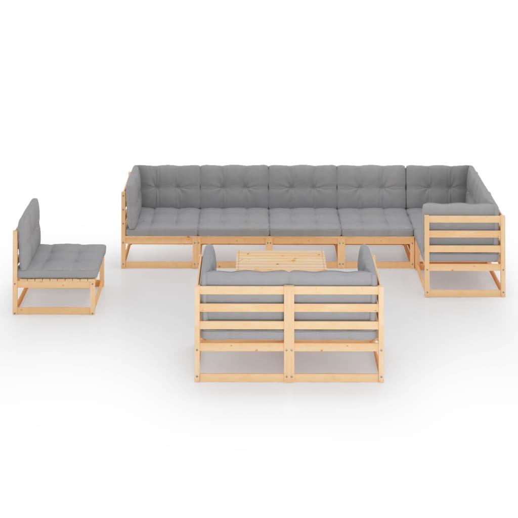 8720286478325_g_en_hd_1 vidaXL 10 Piece Garden Lounge Set with Cushions Solid Pinewood - Image 3