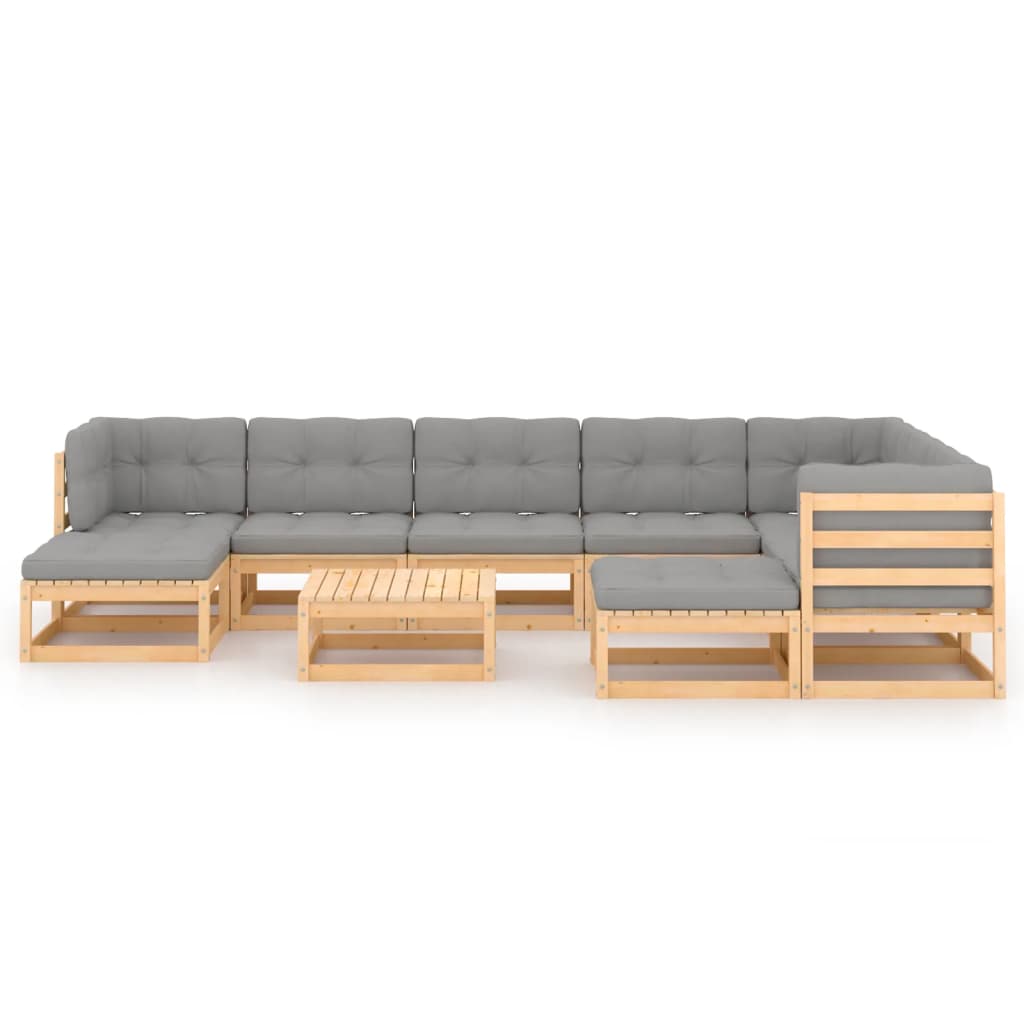 8720286479124_g_en_hd_1 vidaXL 10 Piece Garden Lounge Set with Cushions Solid Pinewood - Image 3
