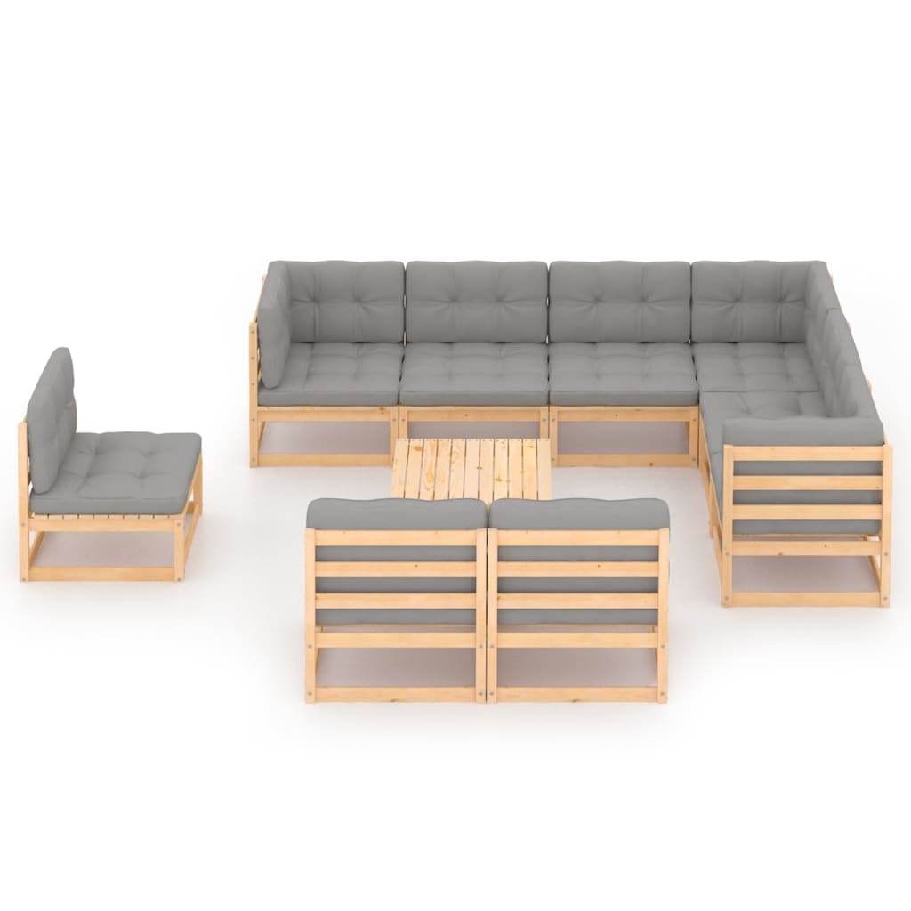 8720286479421_g_en_hd_1 vidaXL 10 Piece Garden Lounge Set with Cushions Solid Pinewood - Image 2
