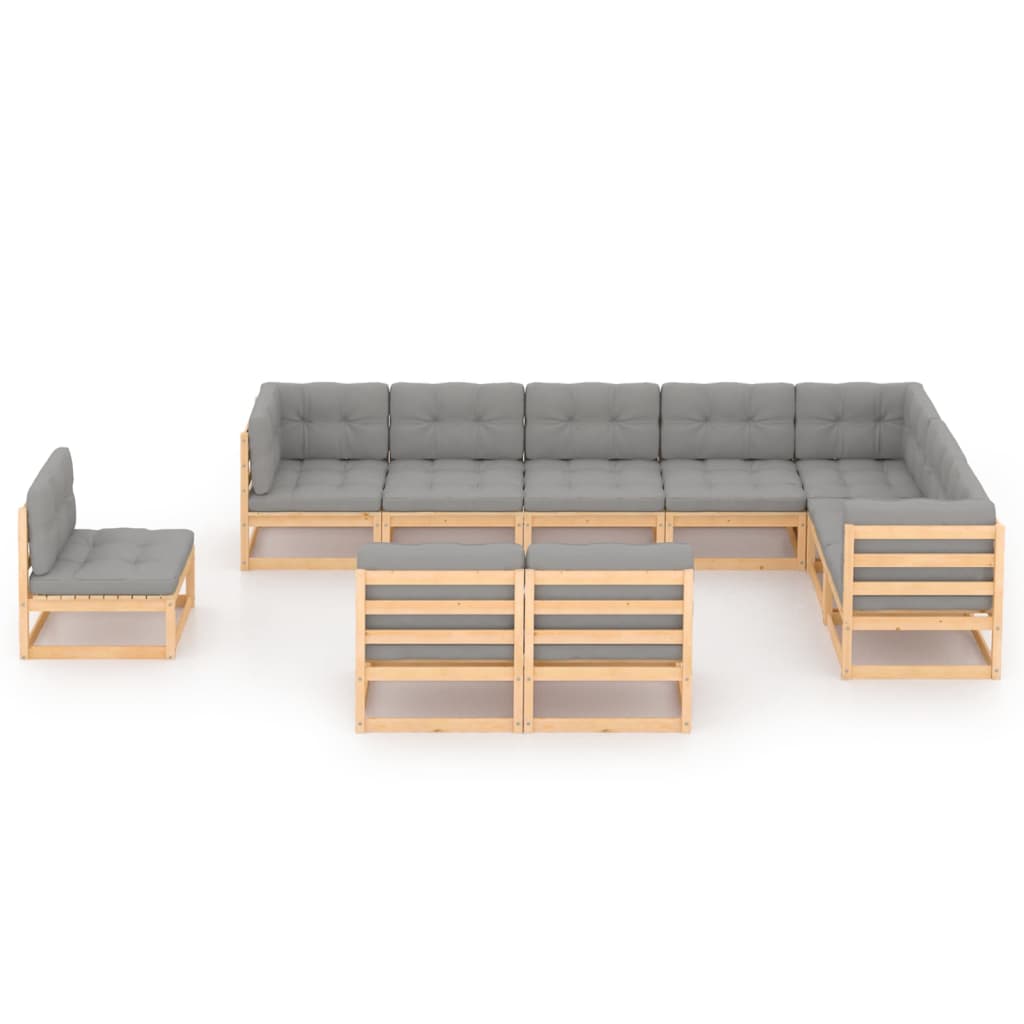 8720286479476_g_en_hd_1 vidaXL 10 Piece Garden Lounge Set with Cushions Solid Pinewood - Image 2
