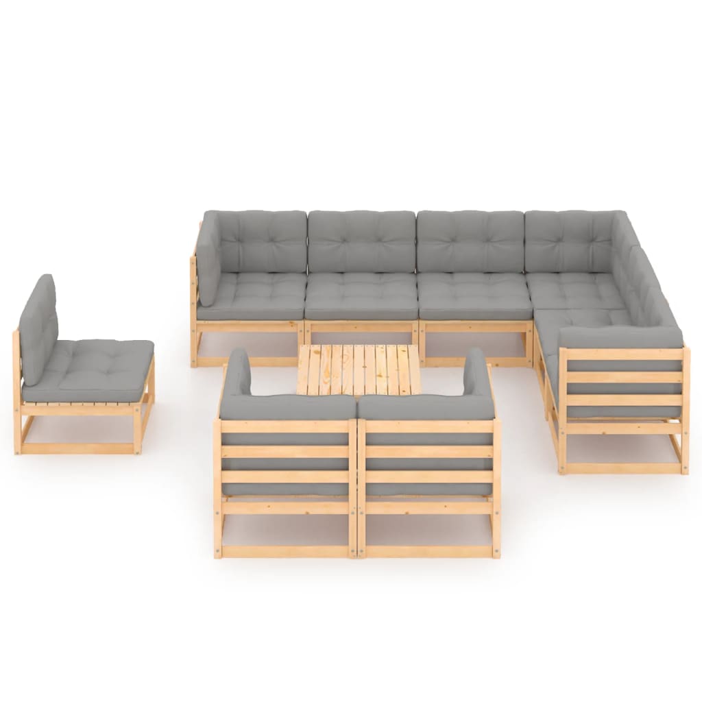 8720286479629_g_en_hd_1 vidaXL 10 Piece Garden Lounge Set with Cushions Solid Pinewood - Image 2