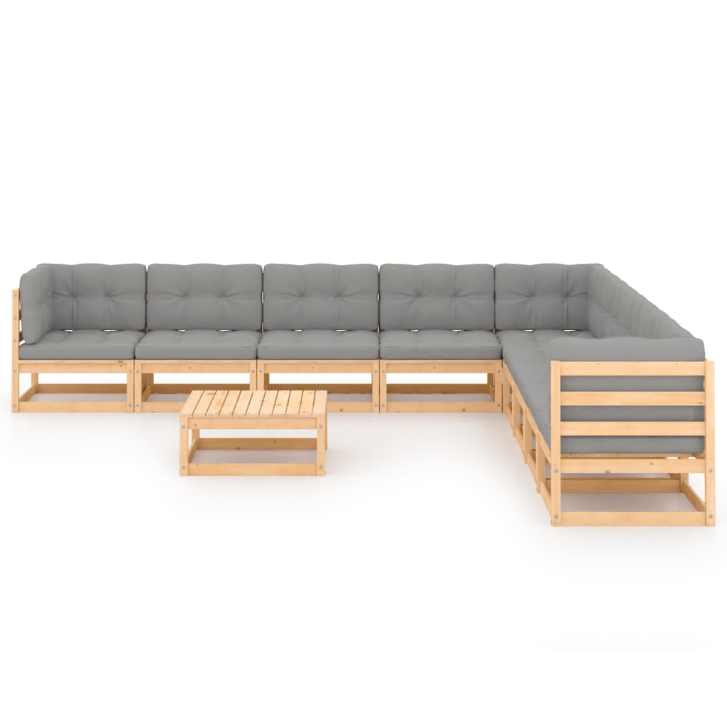 8720286480021_g_en_hd_1 vidaXL 10 Piece Garden Lounge Set with Cushions Solid Pinewood - Image 2