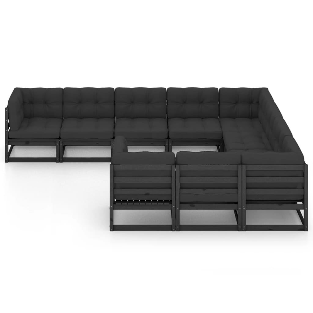 8720286481516_g_en_hd_1 vidaXL 10 Piece Garden Lounge Set with Cushions Black Solid Pinewood - Image 3