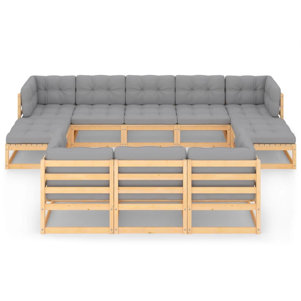 8720286482674_g_en_hd_1 vidaXL 10 Piece Garden Lounge Set with Cushions Solid Pinewood - Image 3