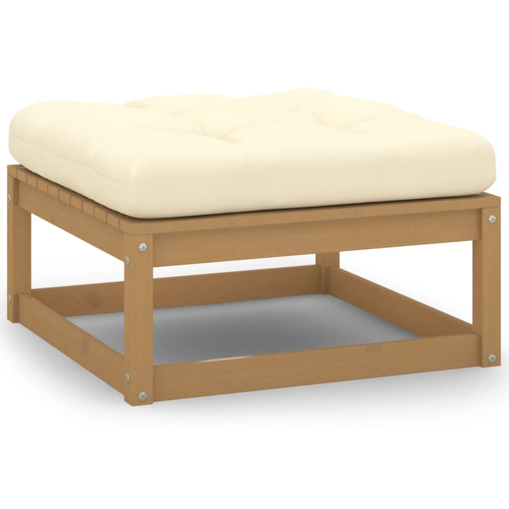8720286482704_g_en_hd_4 vidaXL 10 Piece Garden Lounge Set&Cushions Honey Brown Solid Pinewood - Image 6