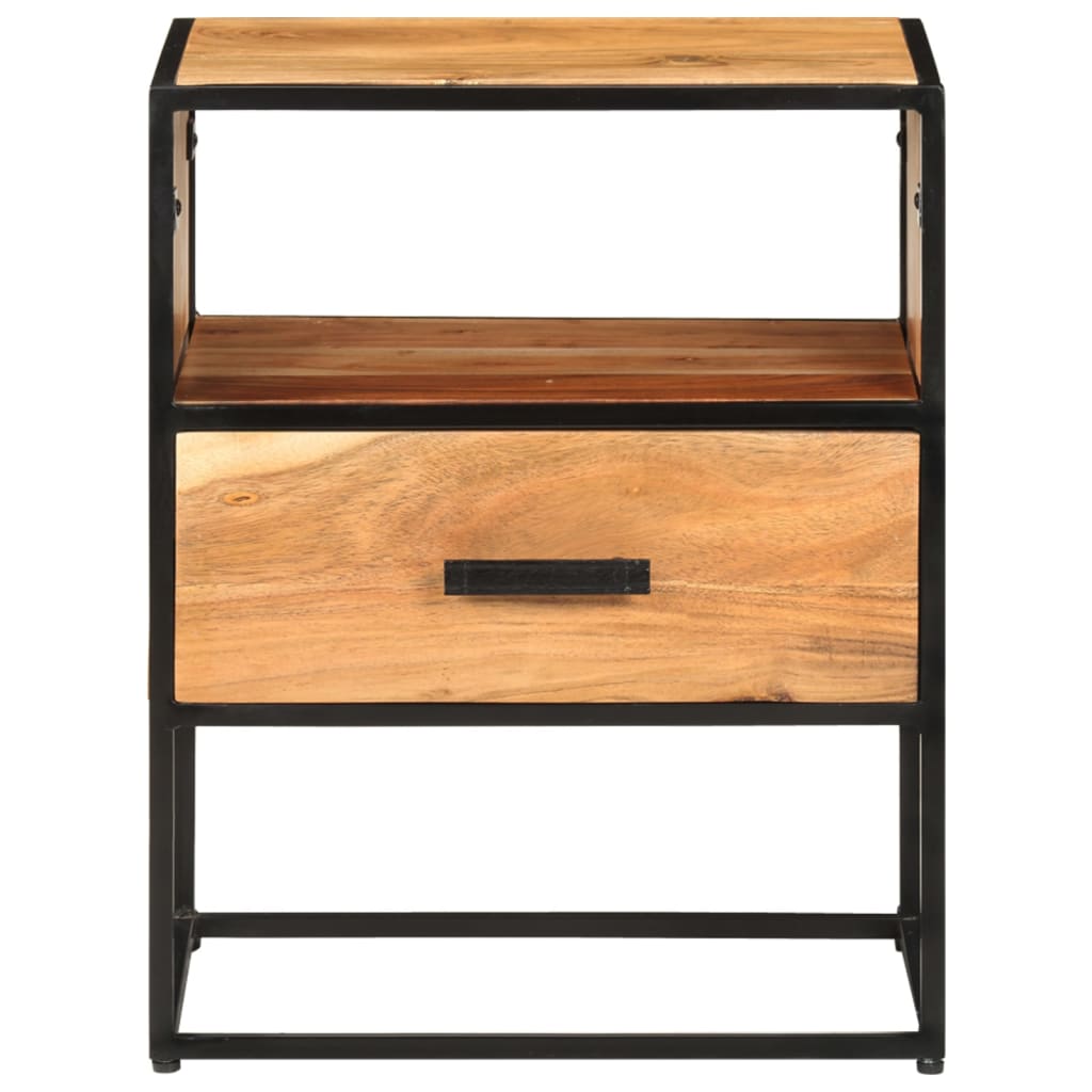 8720286485002_g_en_hd_1 vidaXL Bed Cabinet 40x30x50 cm Solid Acacia Wood - Image 2