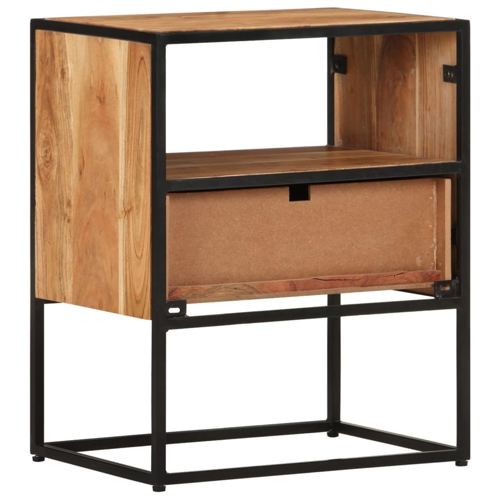 8720286485002_g_en_hd_2 vidaXL Bed Cabinet 40x30x50 cm Solid Acacia Wood - Image 3