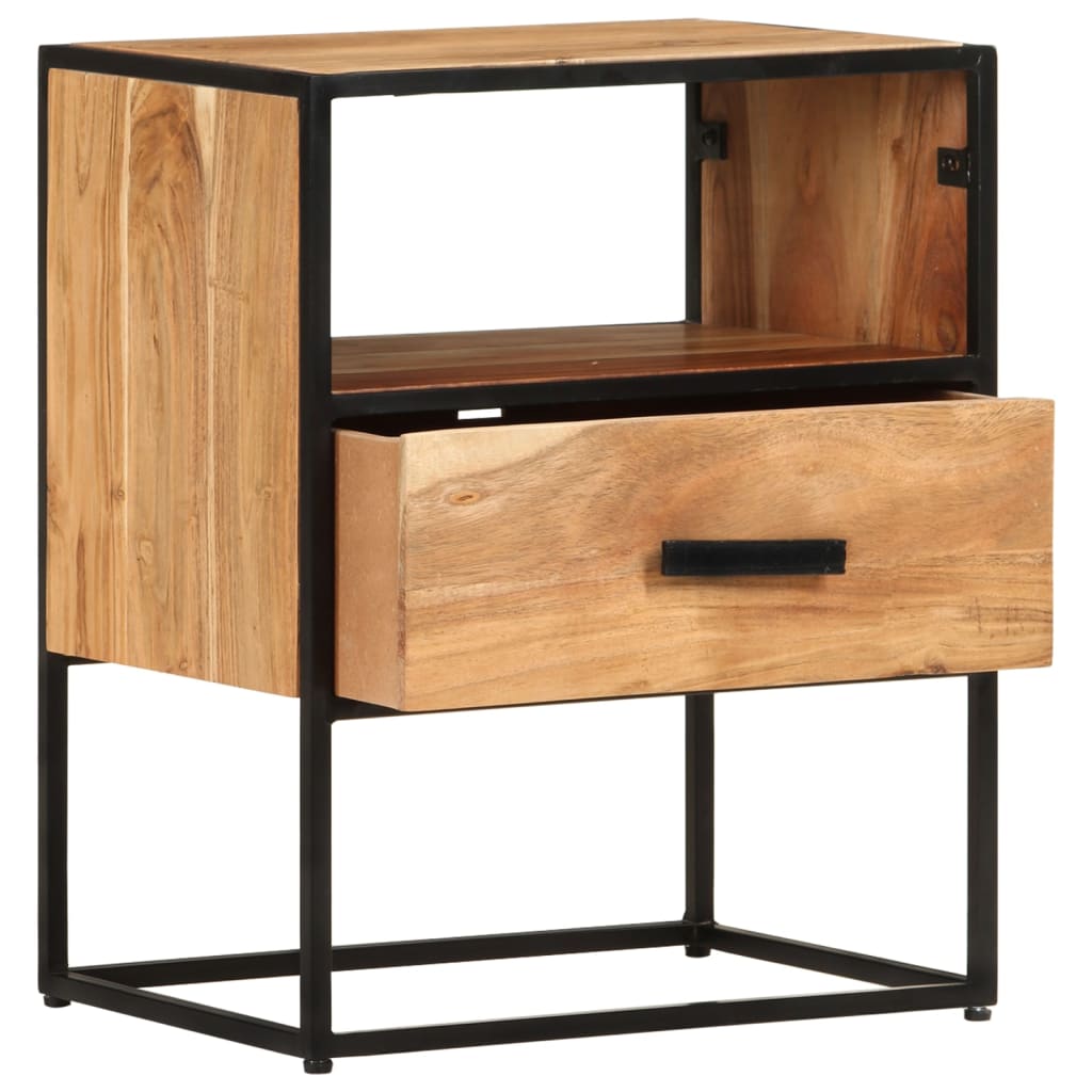 8720286485002_g_en_hd_3 vidaXL Bed Cabinet 40x30x50 cm Solid Acacia Wood - Image 4