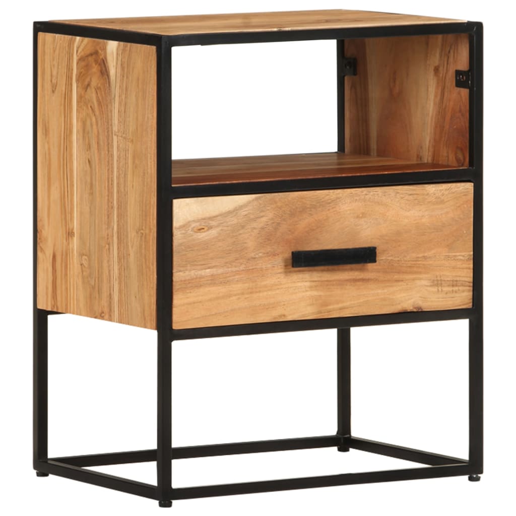 8720286485002_g_en_hd_9 vidaXL Bed Cabinet 40x30x50 cm Solid Acacia Wood - Image 10