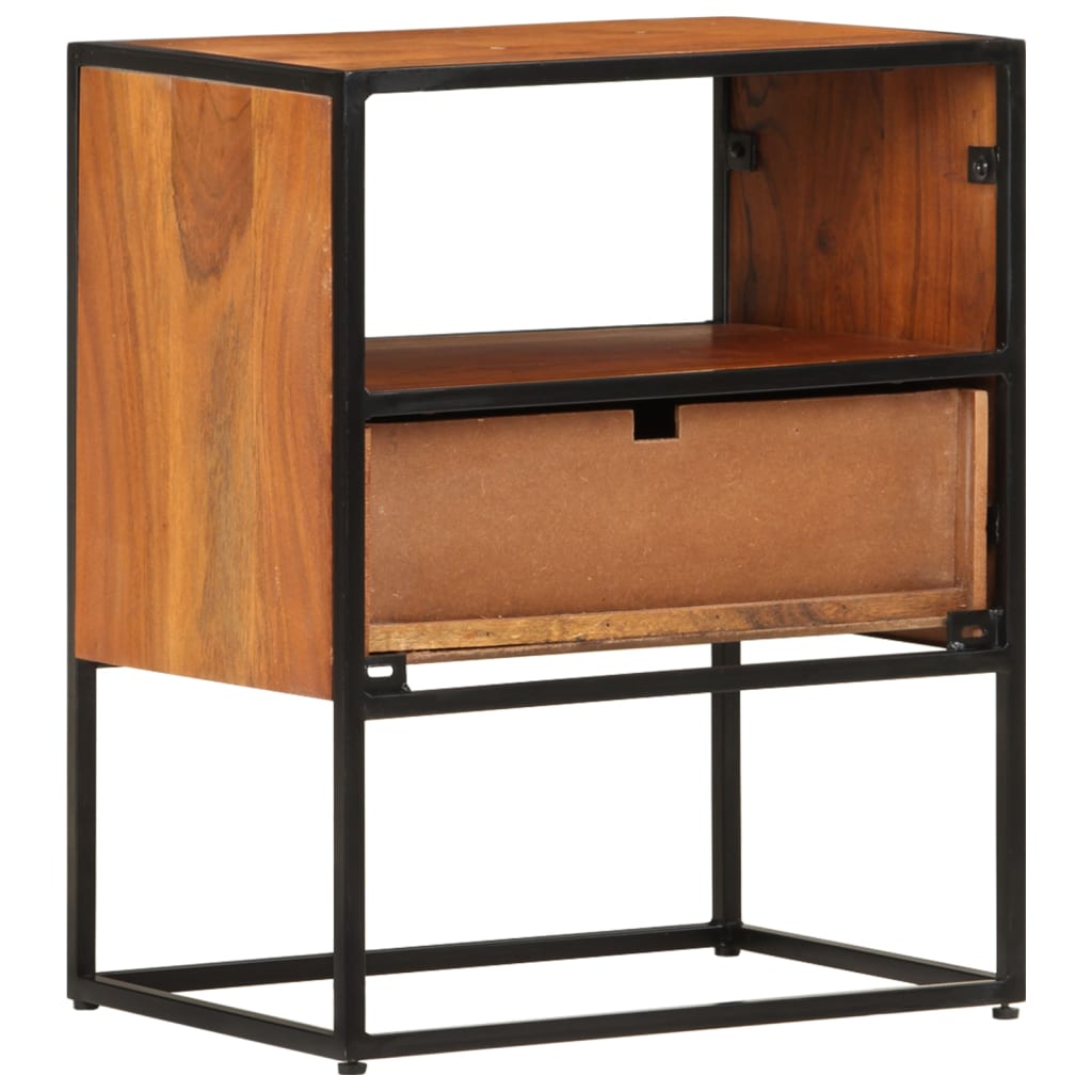 8720286485026_g_en_hd_2 vidaXL Bed Cabinet 40x30x50 cm Solid Acacia Wood - Image 3