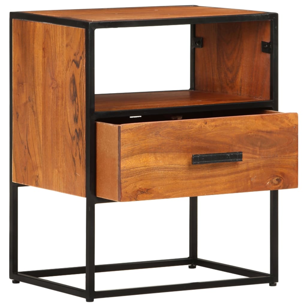 8720286485026_g_en_hd_3 vidaXL Bed Cabinet 40x30x50 cm Solid Acacia Wood - Image 4