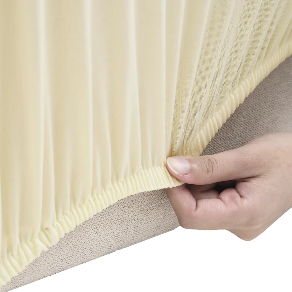 8720286492024_g_en_hd_1 vidaXL 2-Seater Stretch Couch Slipcover Cream Polyester Jersey - Image 3
