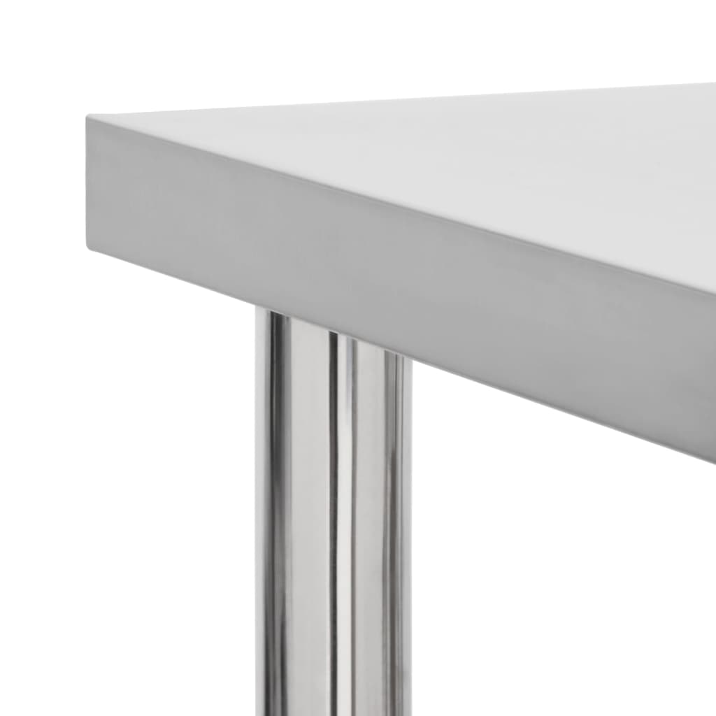 8720286493458_g_en_hd_3 vidaXL Kitchen Work Table with Wheels 60x60x85 cm Stainless Steel - Image 4