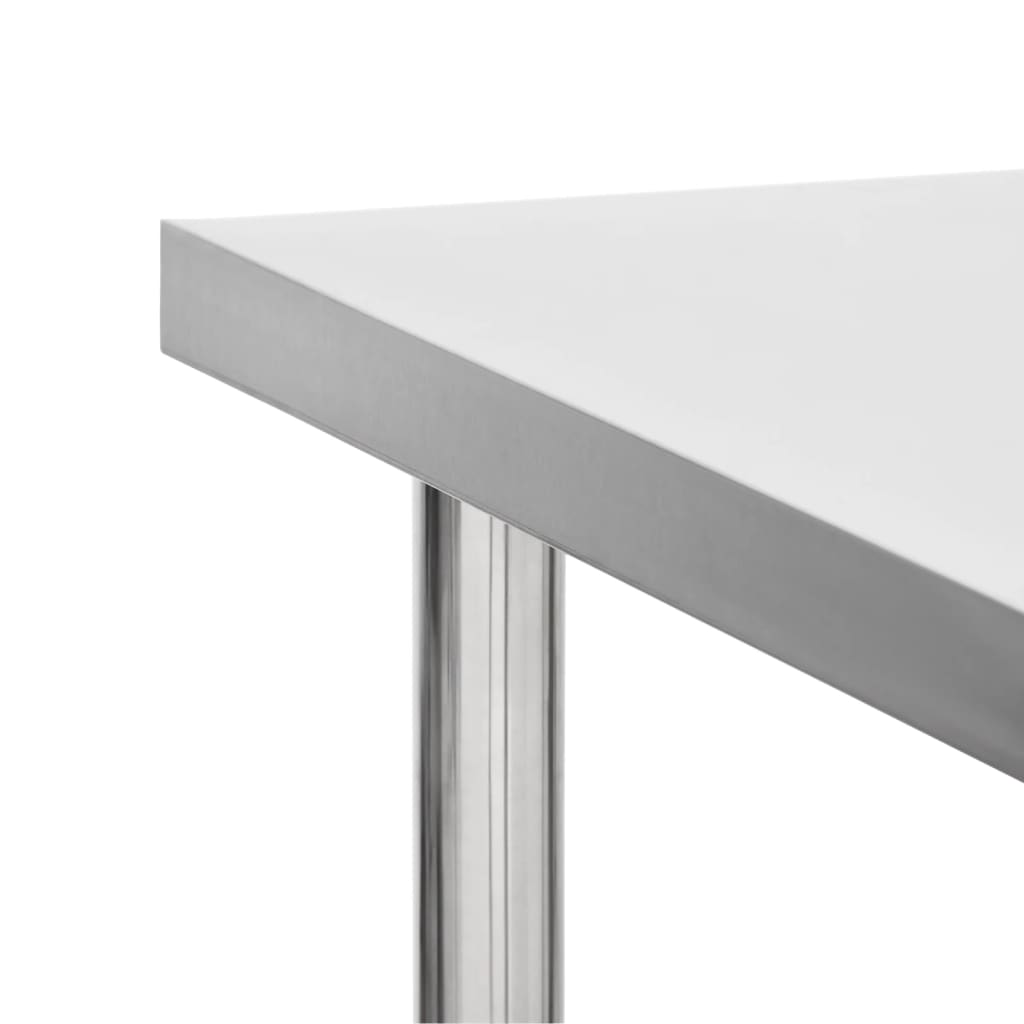 8720286493519_g_en_hd_4 vidaXL Kitchen Work Table with Wheels 100x60x85 cm Stainless Steel - Image 5