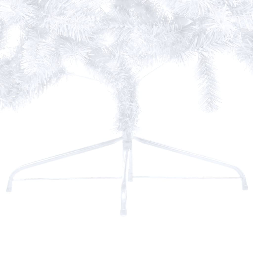 8720286494868_g_en_hd_5 vidaXL Artificial Half Pre-lit Christmas Tree with Stand White 210 cm PVC - Image 6