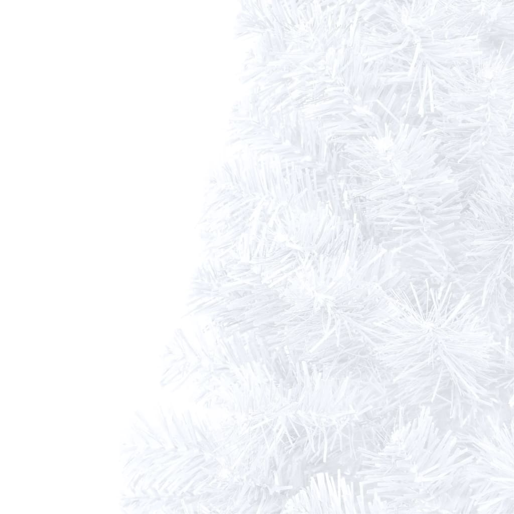 8720286494868_g_en_hd_6 vidaXL Artificial Half Pre-lit Christmas Tree with Stand White 210 cm PVC - Image 7