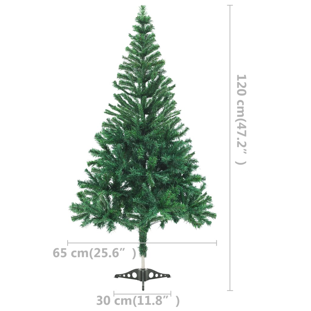 8720286494882_g_en_hd_7 vidaXL Artificial Pre-lit Christmas Tree with Stand 120 cm 230 Branches - Image 8