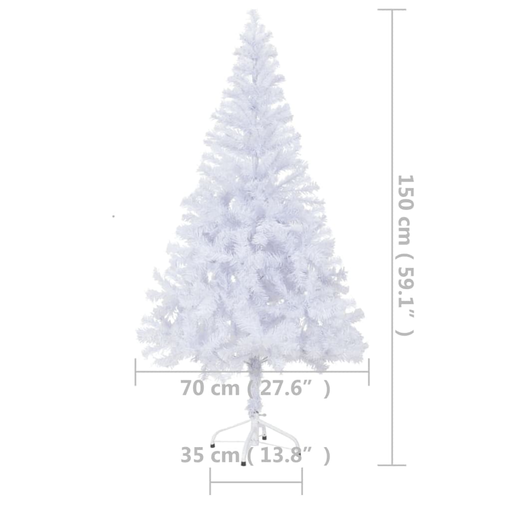 8720286494943_g_en_hd_9 vidaXL Artificial Pre-lit Christmas Tree with Stand 150 cm 380 Branches - Image 10