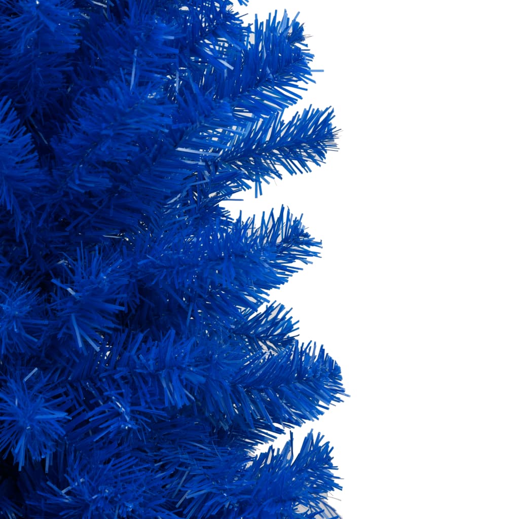 8720286495100_g_en_hd_3 vidaXL Artificial Pre-lit Christmas Tree with Stand Blue 180 cm PVC - Image 4