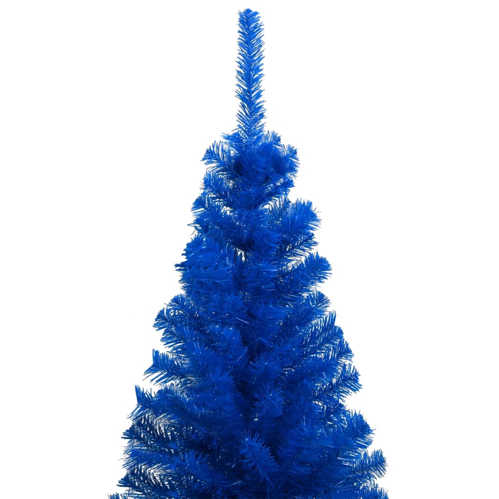 8720286495124_g_en_hd_2 vidaXL Artificial Pre-lit Christmas Tree with Stand Blue 240 cm PVC - Image 3