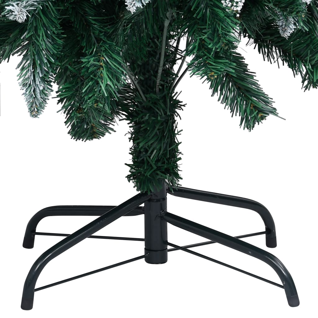 8720286495339_g_en_hd_5 vidaXL Artificial Christmas Tree LEDs&Pine Cones&White Snow 210 cm - Image 6
