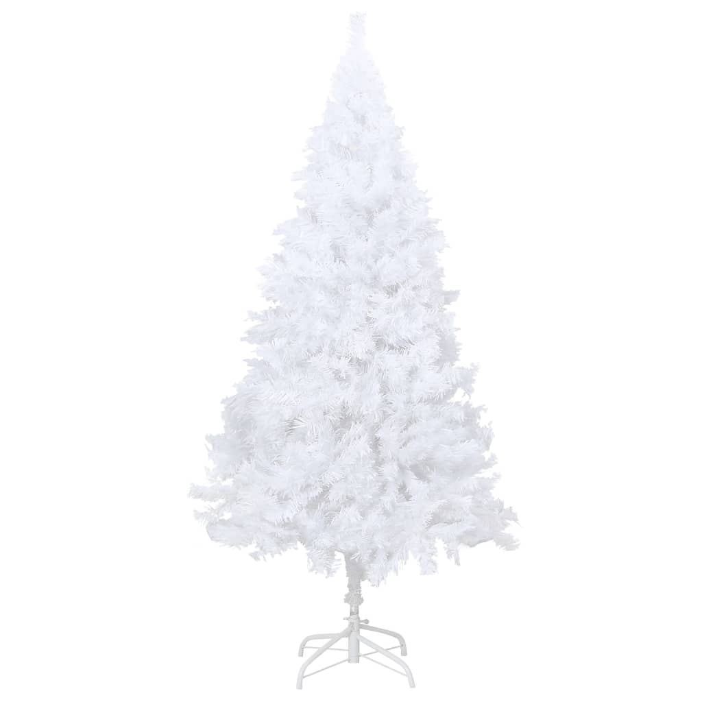 8720286495438_g_en_hd_2 vidaXL Artificial Pre-lit Christmas Tree with Thick Branches White 210 cm - Image 3