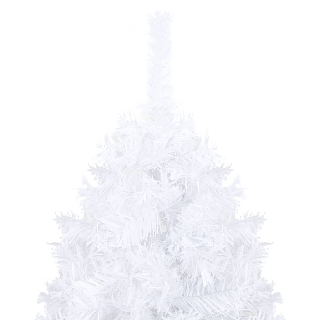 8720286495438_g_en_hd_3 vidaXL Artificial Pre-lit Christmas Tree with Thick Branches White 210 cm - Image 4