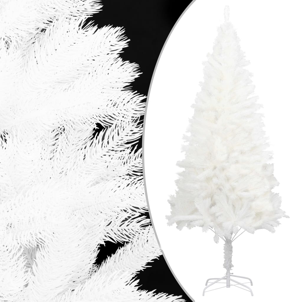 8720286495476_g_en_hd_1 vidaXL Artificial Pre-lit Christmas Tree White 120 cm - Image 2