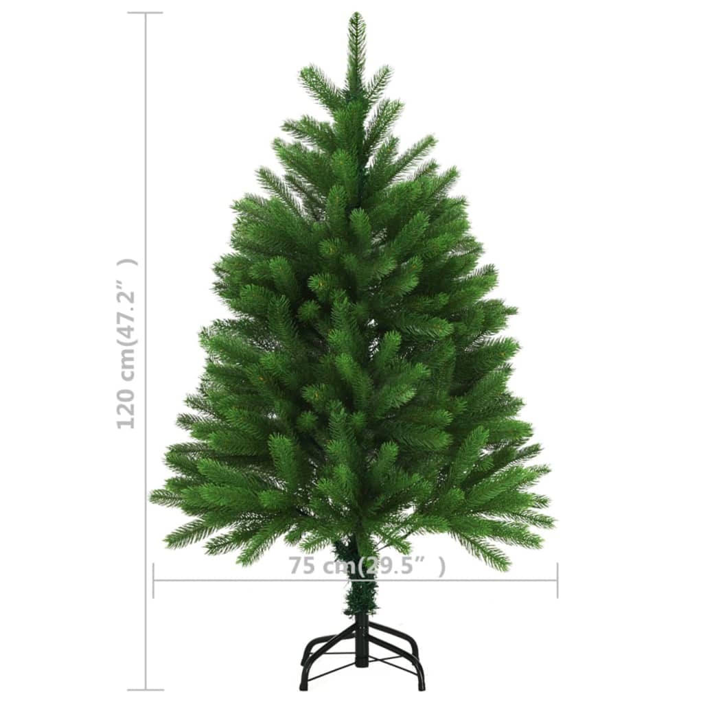 8720286495544_g_en_hd_7 vidaXL Artificial Pre-lit Christmas Tree 120 cm Green - Image 8