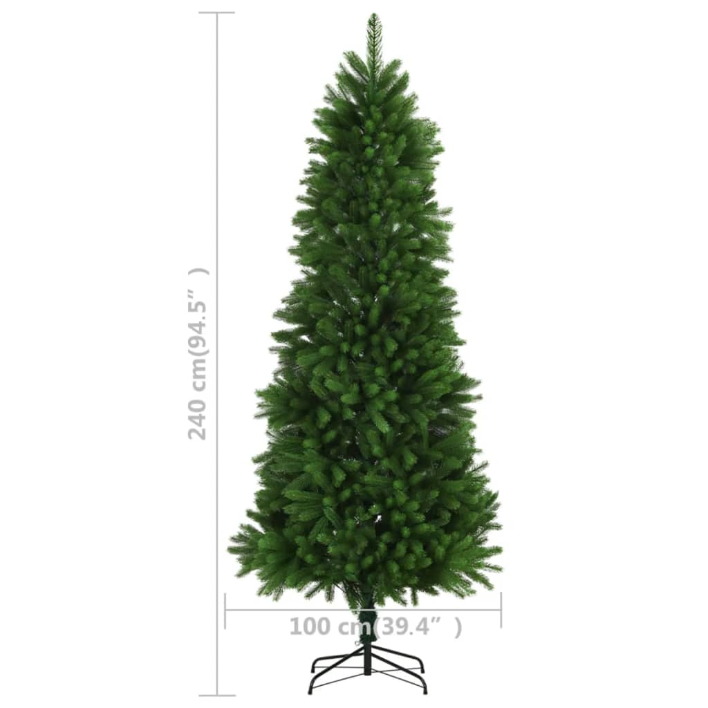 8720286495582_g_en_hd_7 vidaXL Artificial Pre-lit Christmas Tree 240 cm Green - Image 8