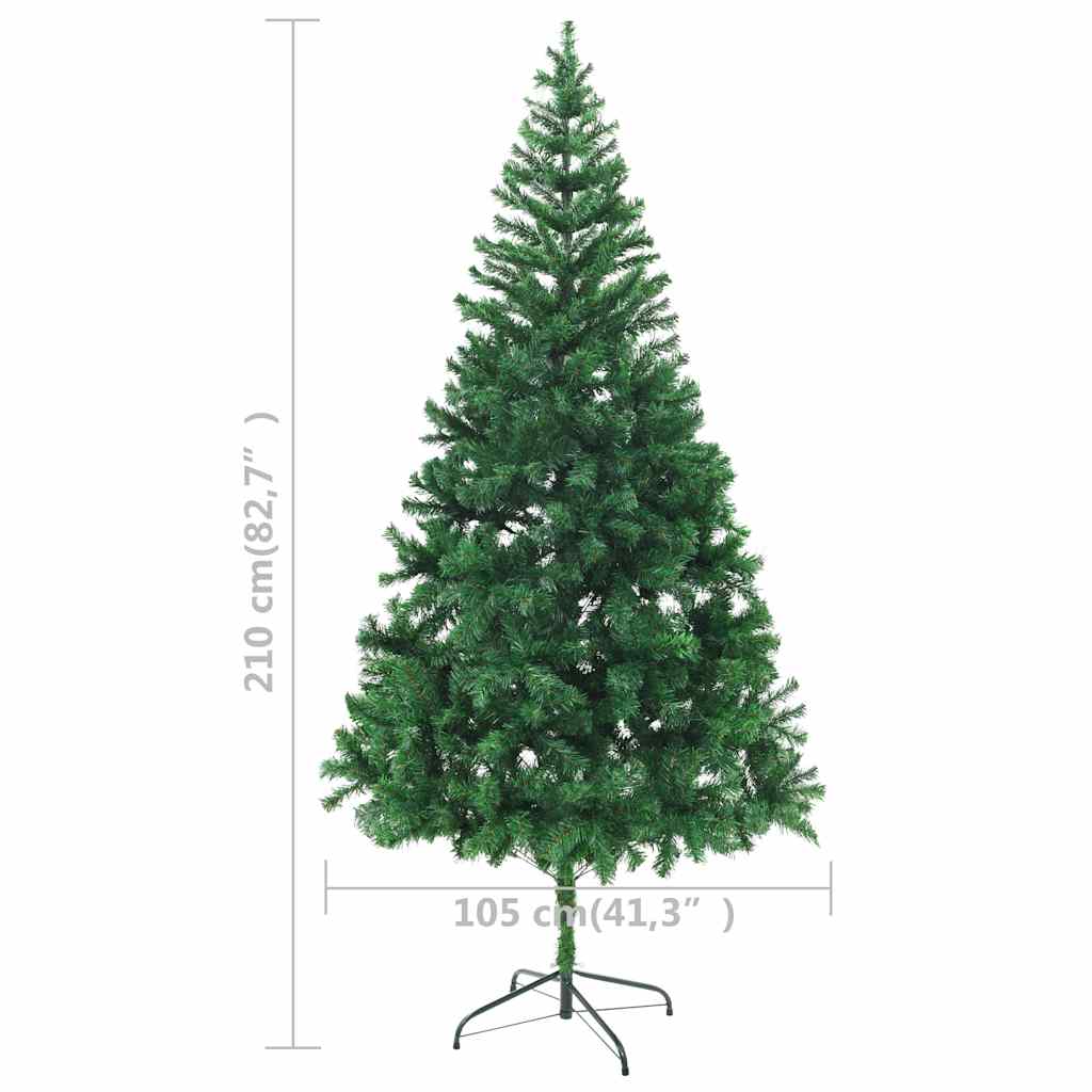 8720286497494_g_en_hd_12 vidaXL Artificial Pre-lit Christmas Tree with Ball Set 210 cm 910 Branches - Image 13