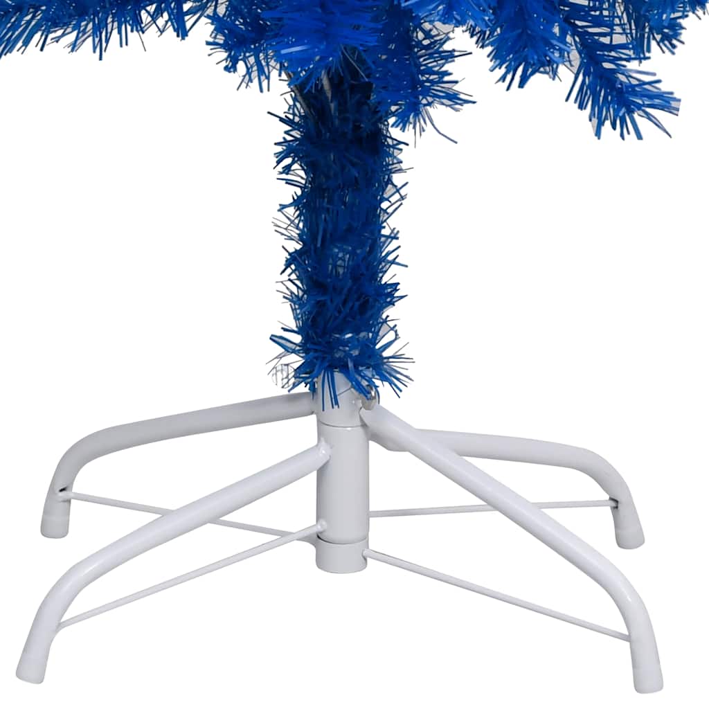 8720286497692_g_en_hd_3 vidaXL Artificial Pre-lit Christmas Tree with Ball Set Blue 210 cm PVC - Image 4
