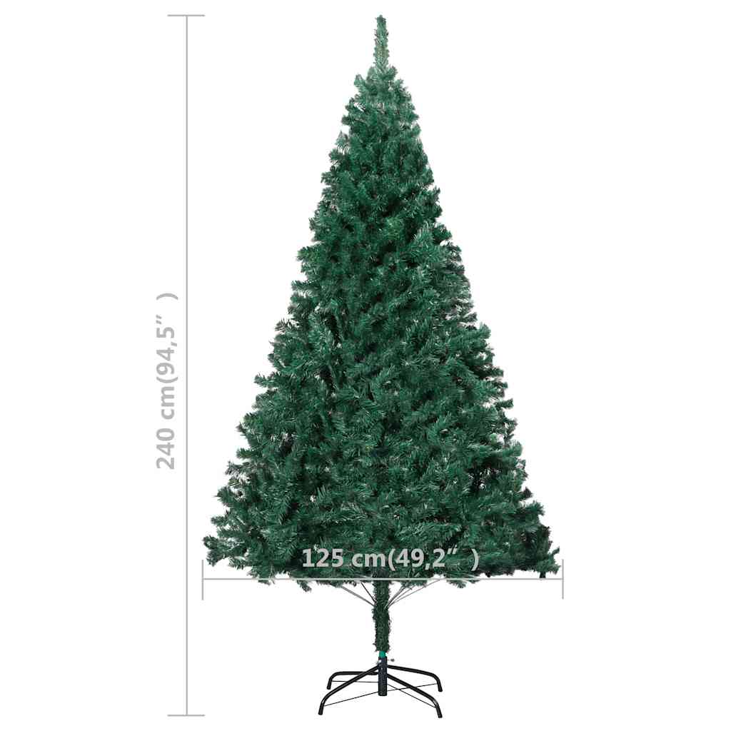 8720286497975_g_en_hd_11 vidaXL Artificial Pre-lit Christmas Tree with Ball Set Green 240 cm - Image 12