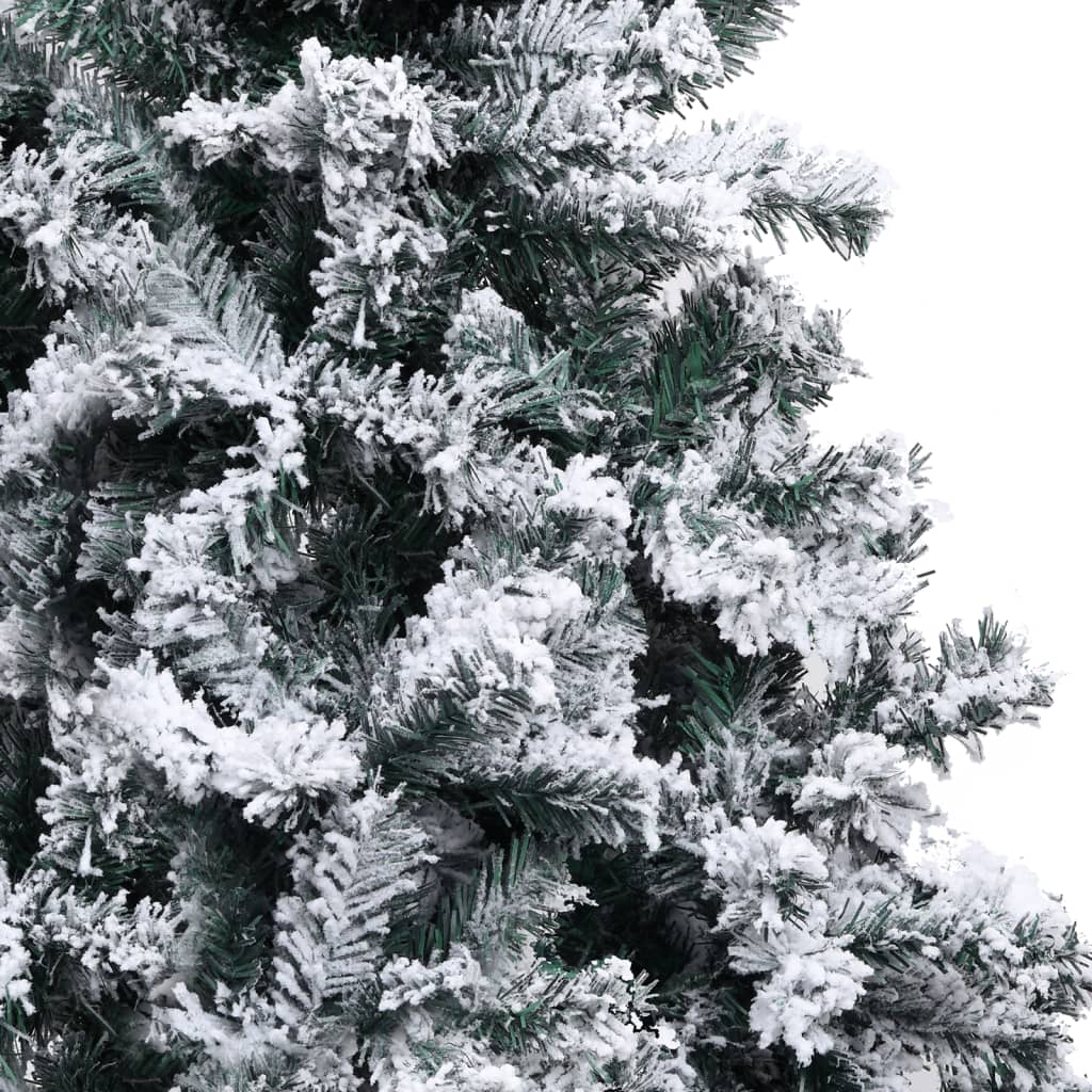 8720286498286_g_en_hd_3 vidaXL Artificial Pre-lit Christmas Tree with Flocked Snow Green 300 cm PVC - Image 4