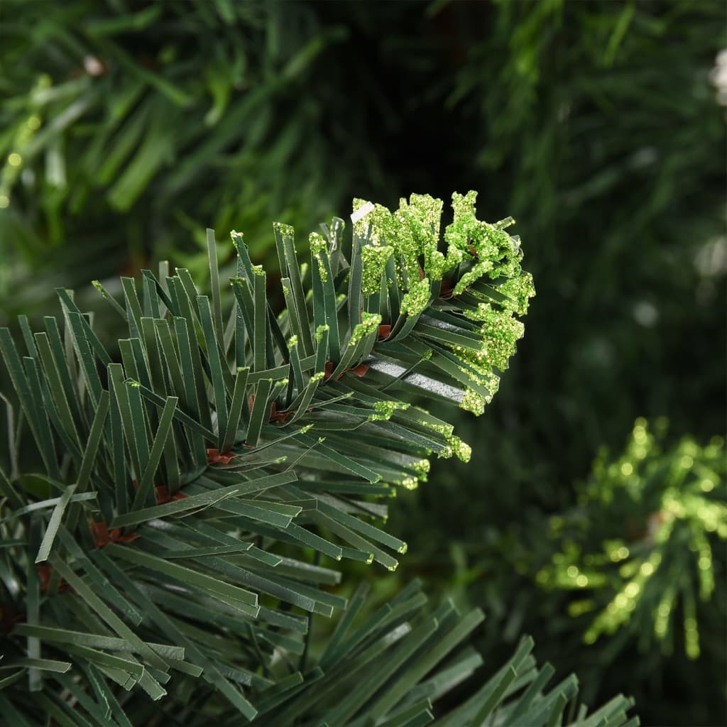 8720286498323_g_en_hd_4 vidaXL Artificial Pre-lit Christmas Tree with Pine Cones Green 210 cm - Image 5