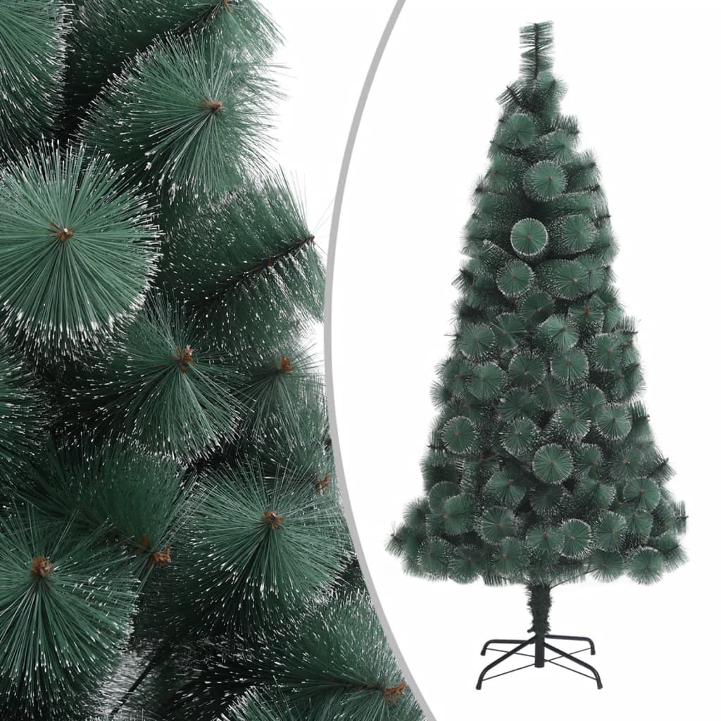 8720286498644_g_en_hd_1 vidaXL Artificial Pre-lit Christmas Tree with Stand Green 240 cm PET - Image 2