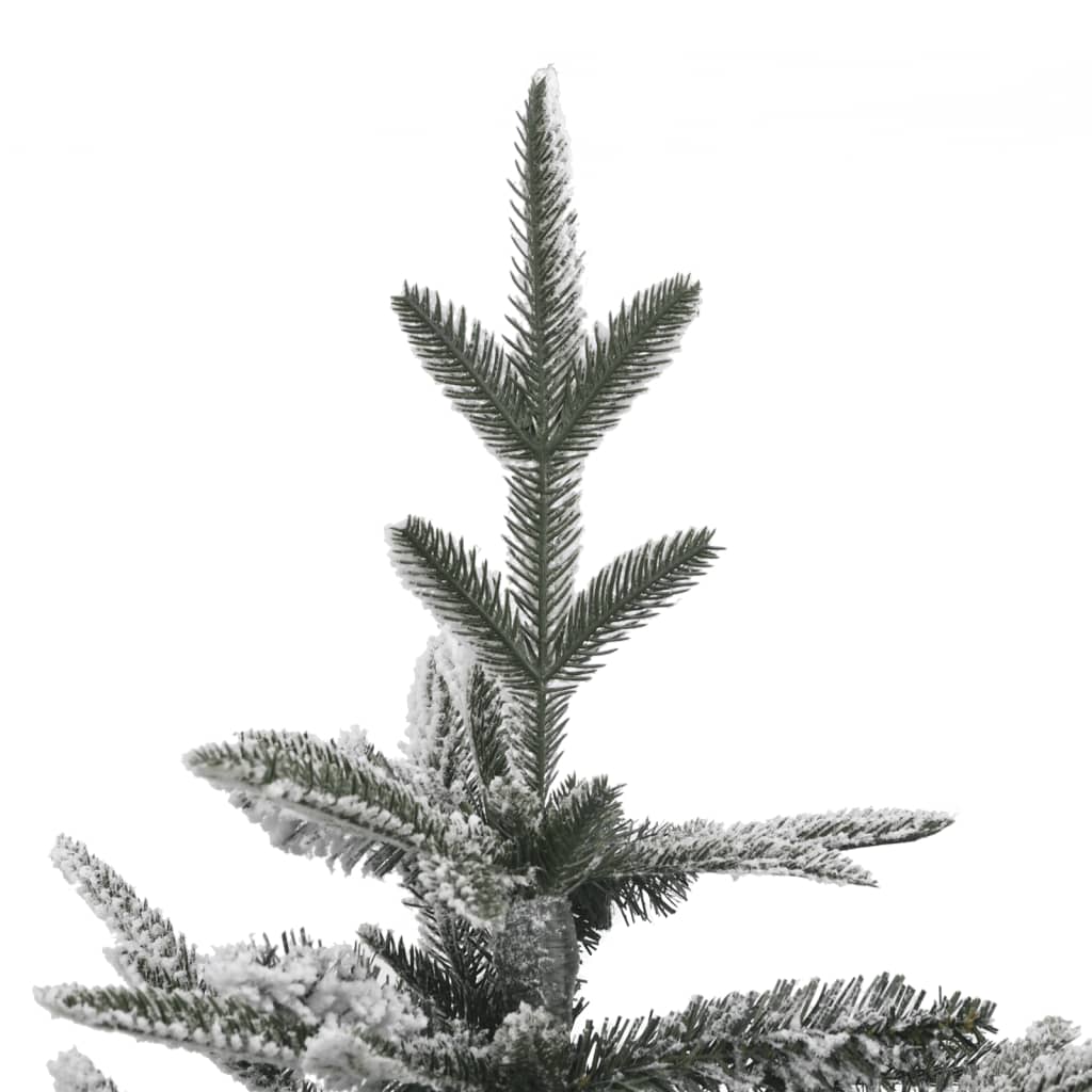 8720286498736_g_en_hd_2 vidaXL Artificial Pre-lit Christmas Tree with Flocked Snow 210 cm PVC&PE - Image 3