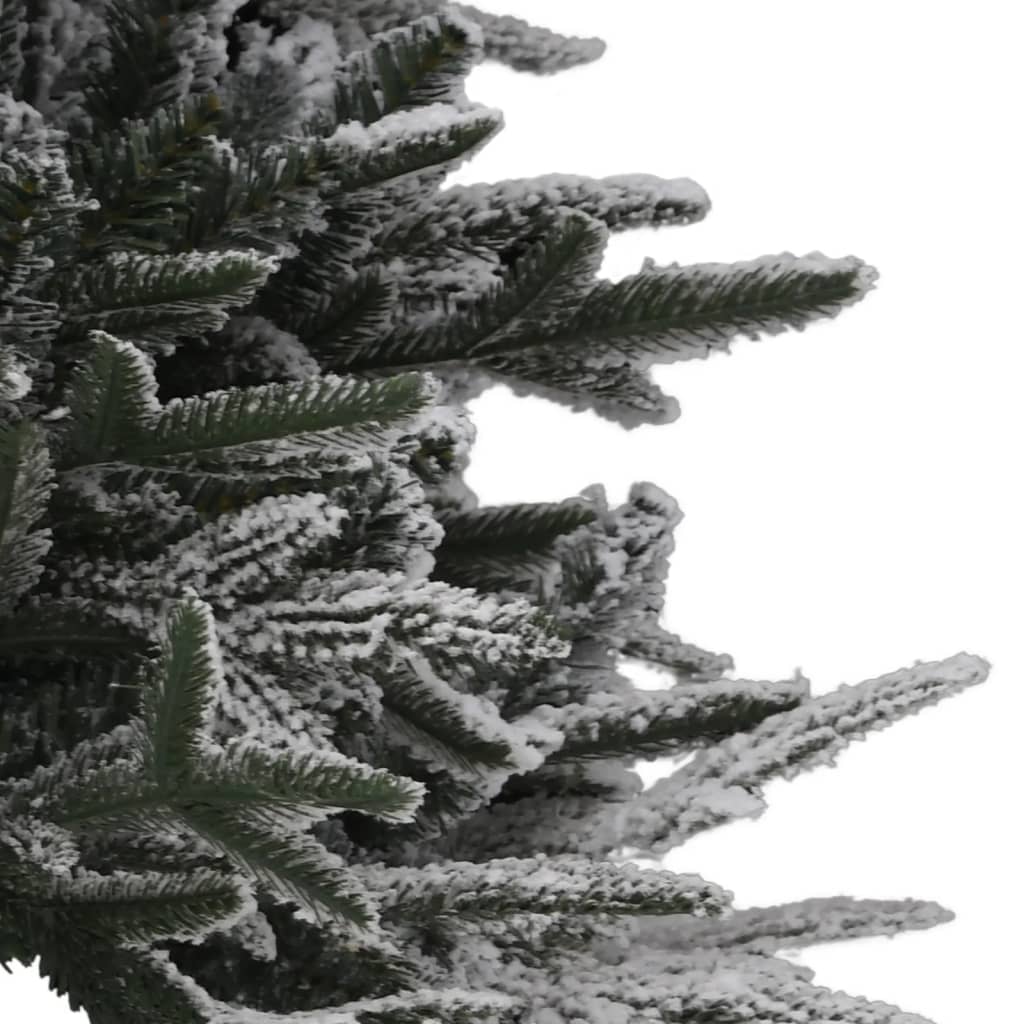 8720286498736_g_en_hd_3 vidaXL Artificial Pre-lit Christmas Tree with Flocked Snow 210 cm PVC&PE - Image 4