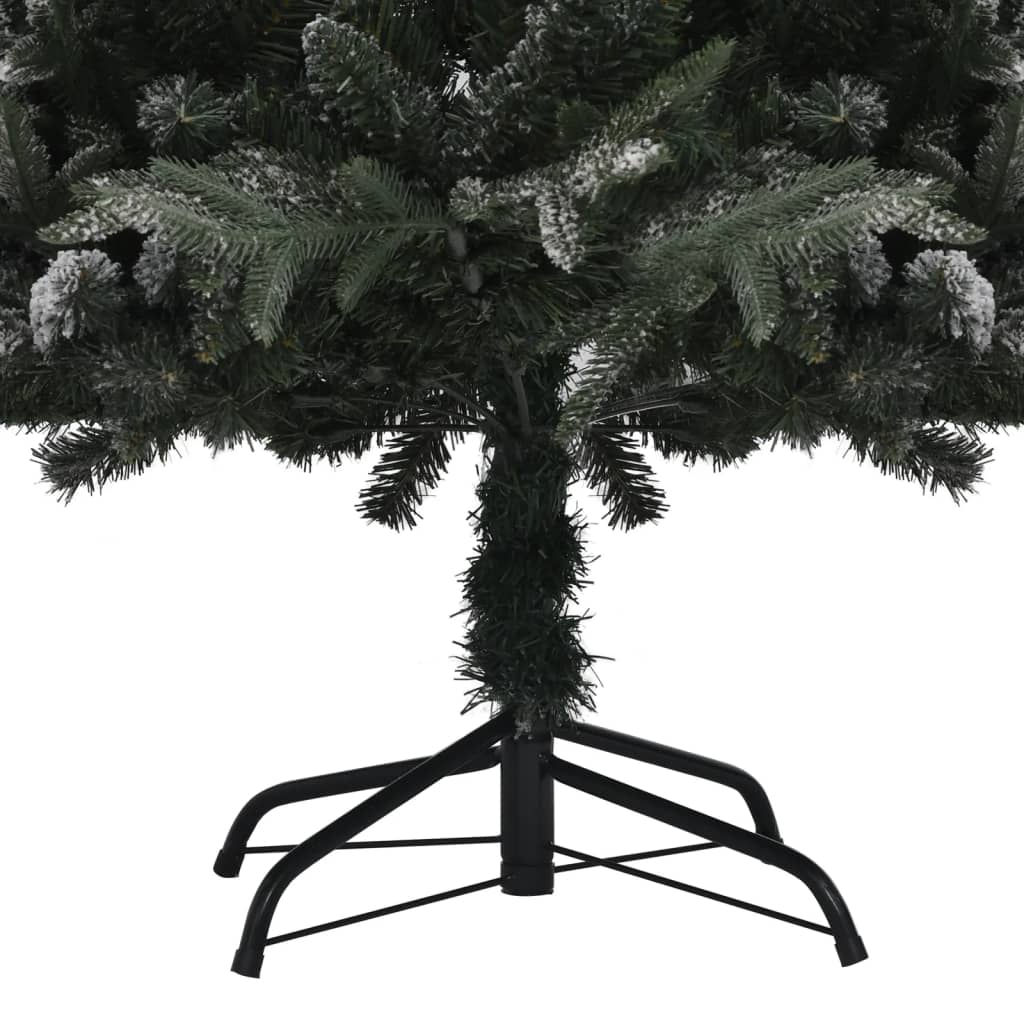 8720286498736_g_en_hd_4 vidaXL Artificial Pre-lit Christmas Tree with Flocked Snow 210 cm PVC&PE - Image 5
