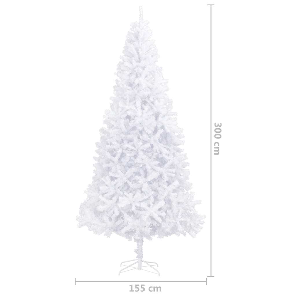 8720286499726_g_en_hd_10 vidaXL Artificial Pre-lit Christmas Tree with Ball Set LEDs 300 cm White - Image 11