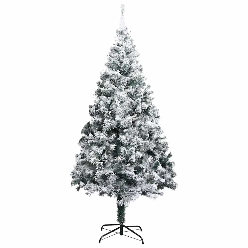 8720286499771_g_en_hd_2 vidaXL Artificial Christmas Tree LEDs&Ball Set&Flocked Snow Green 300 cm - Image 3