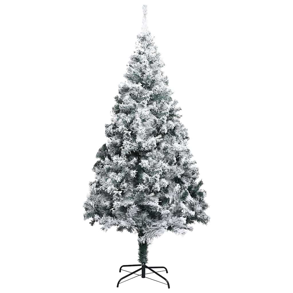 8720286500040_g_en_hd_1 vidaXL Artificial Pre-lit Christmas Tree with Ball Set Green 210 cm PVC - Image 2