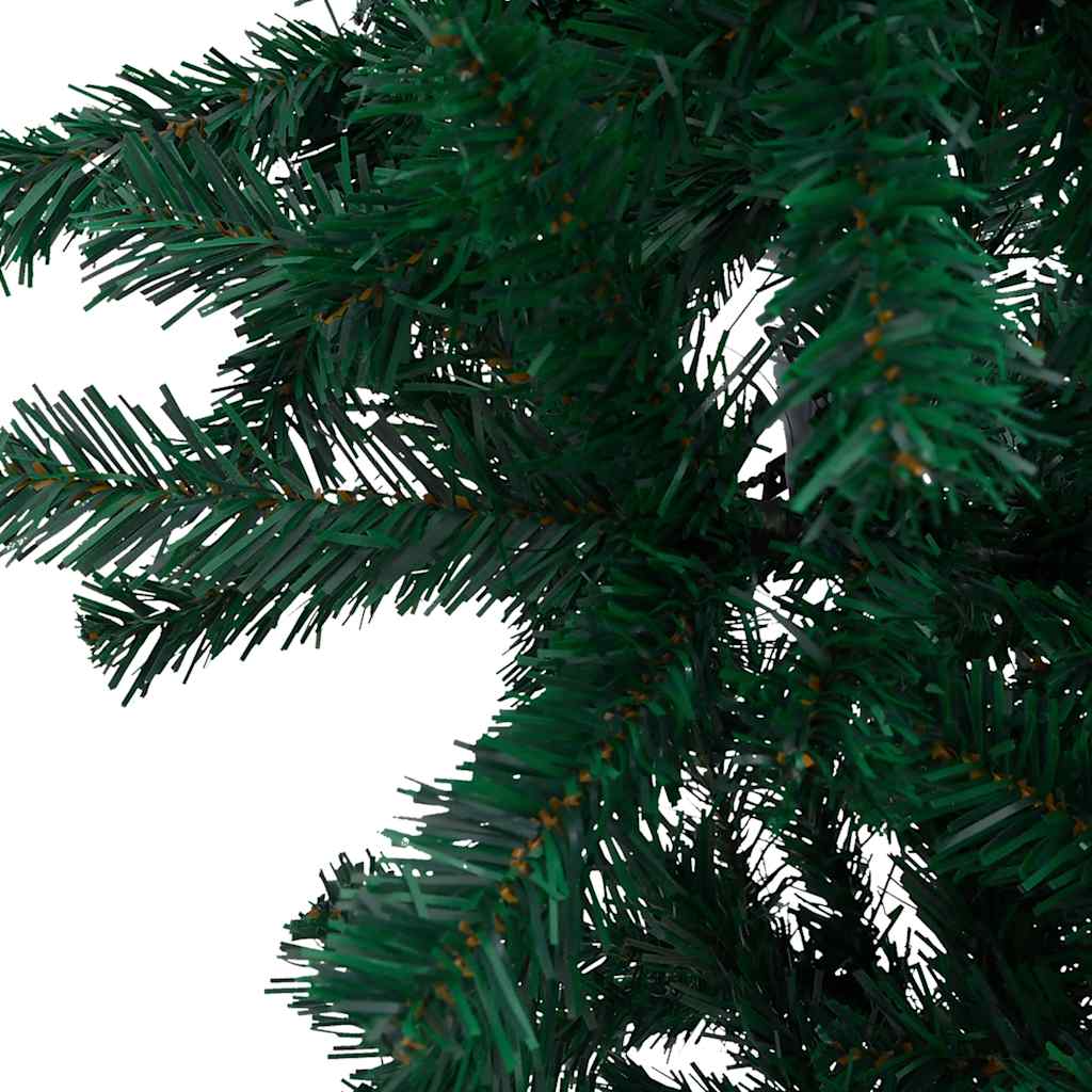 8720286501863_g_en_hd_2 vidaXL Upside-down Artificial Pre-lit Christmas Tree with Ball Set 210 cm - Image 3