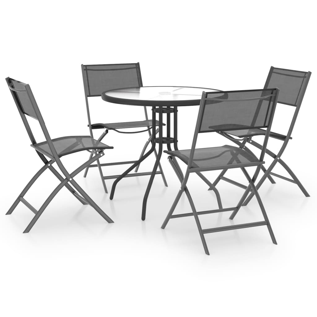 8720286502624_a_en_hd_1 vidaXL 5 Piece Outdoor Dining Set Steel - Image 2