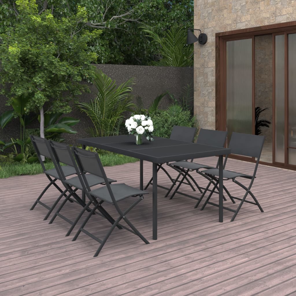 8720286502648_m_en_hd_1 vidaXL 7 Piece Outdoor Dining Set Steel - Image 1