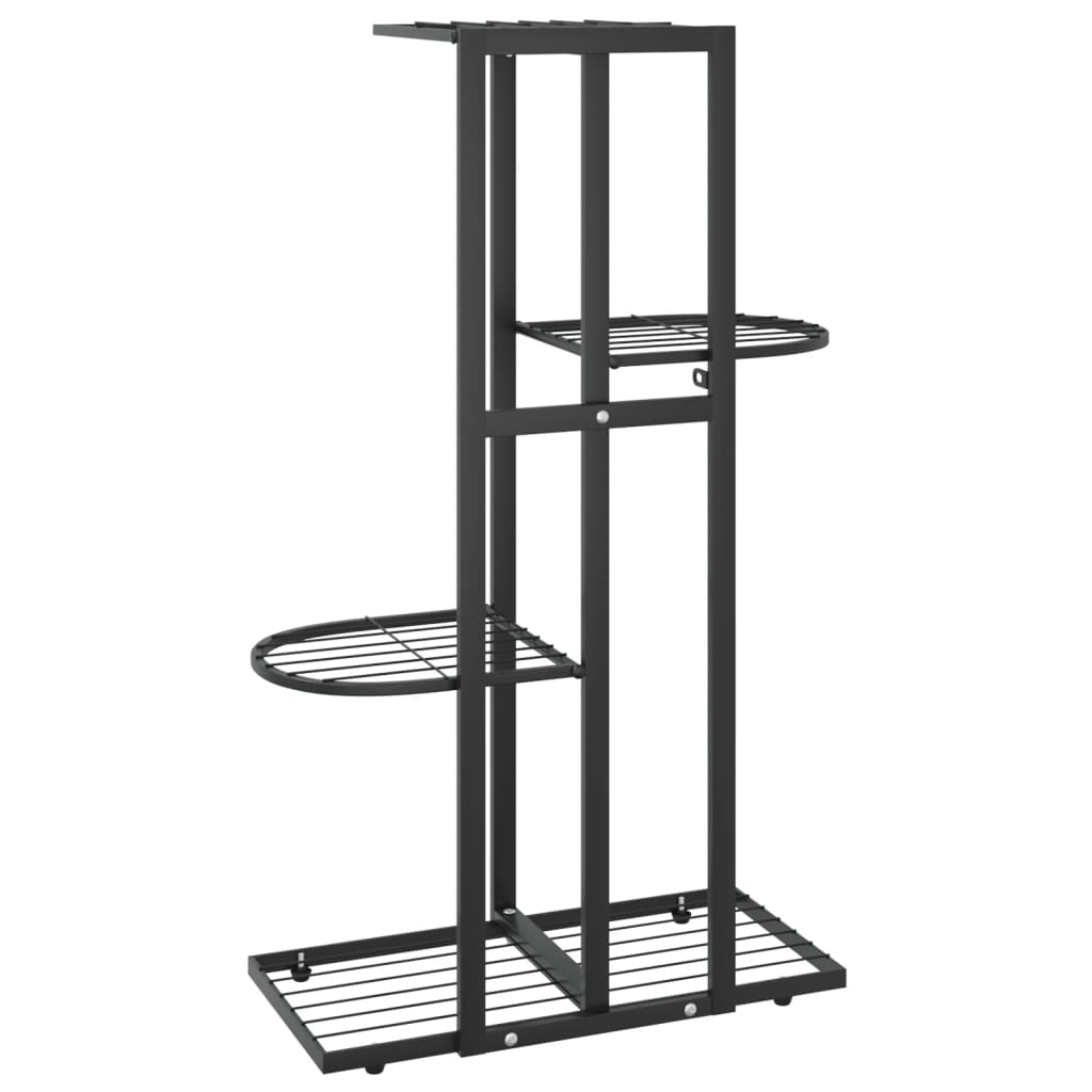 8720286504079_g_en_hd_3 vidaXL 4-Floor Flower Stand 43x22x76 cm Black Metal - Image 5