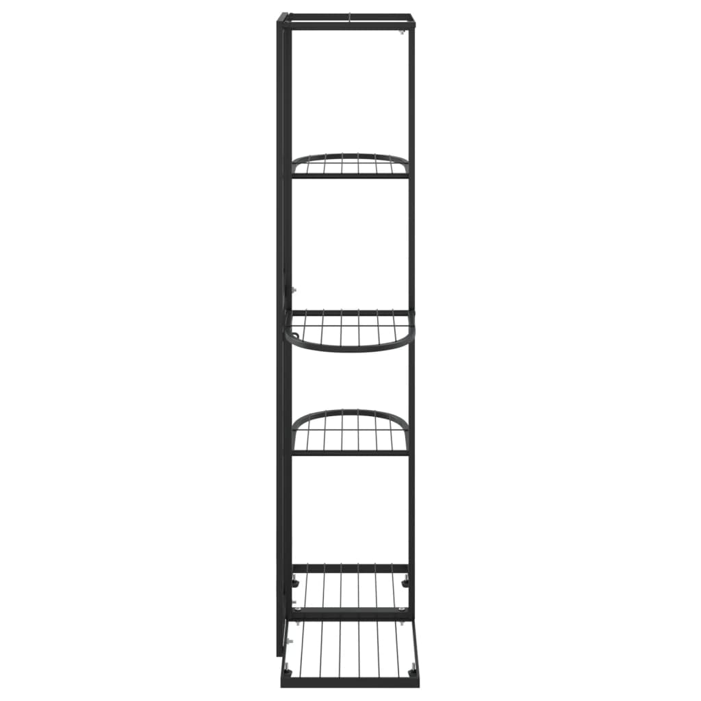 8720286504093_g_en_hd_2 vidaXL 5-Floor Flower Stand 43x22x98 cm Black Metal - Image 4